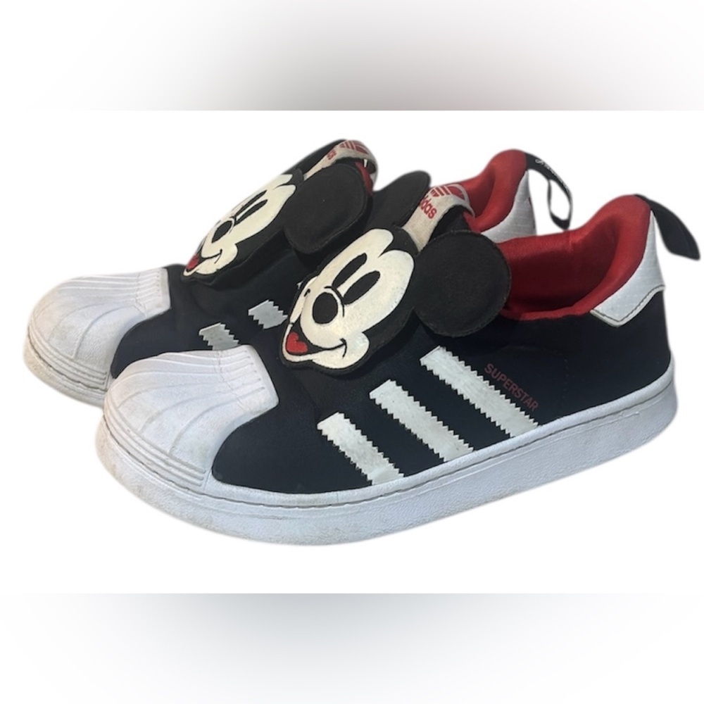 Adidas Originals X Disney Mickey Mouse Superstar 360 Kids Sneakers Size 1Y